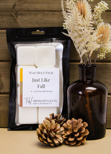 Just Like Fall, 8 Count Wax Melt Package - T. W. Aromatics & Co.