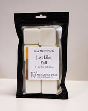 Load image into Gallery viewer, Just Like Fall, 8 Count Wax Melt Package - T. W. Aromatics & Co.