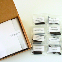 Load image into Gallery viewer, Discover Your Scent -- Backflow Cone Sampler - T. W. Aromatics &amp; Co.