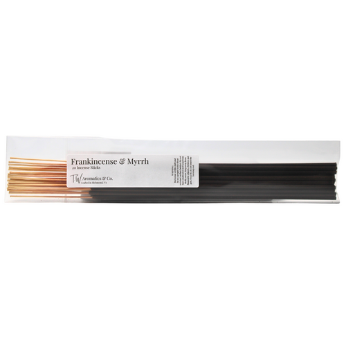 Frankincense and Myrrh Incense Sticks - 20 Count - T. W. Aromatics & Co.