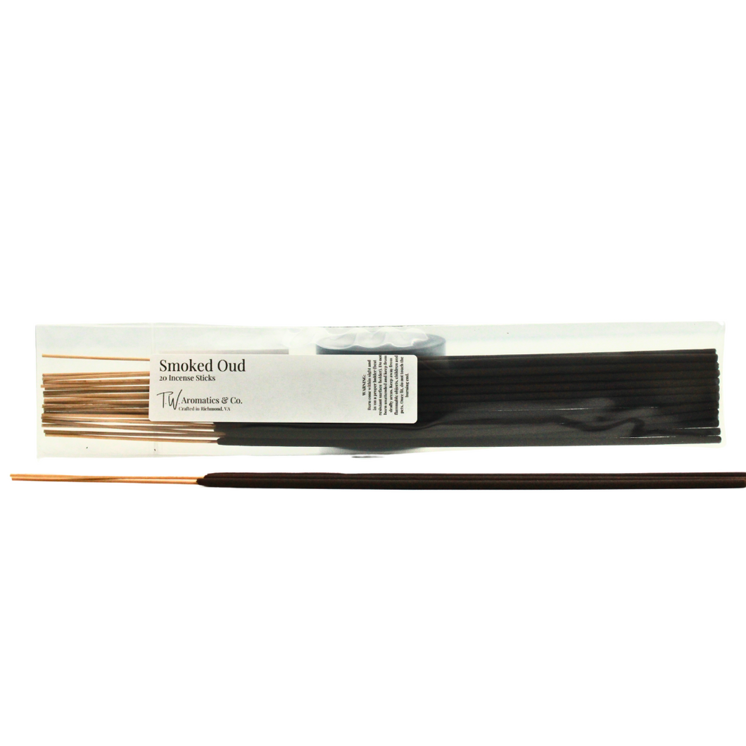 Smoked Oud Incense Sticks - 20 Count