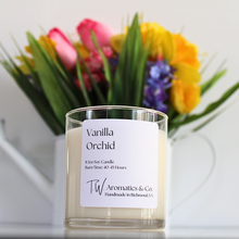Load image into Gallery viewer, Vanilla Orchid - Hand Poured Soy Candle - T. W. Aromatics &amp; Co.