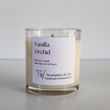 Load image into Gallery viewer, Vanilla Orchid - Hand Poured Soy Candle - T. W. Aromatics &amp; Co.