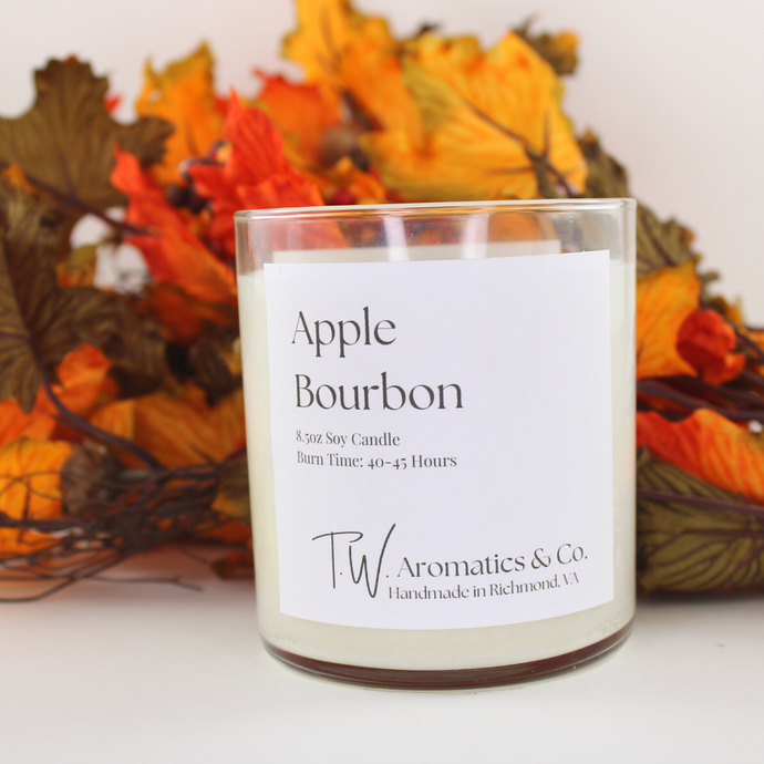 Apple Bourbon Fall Scented Candle