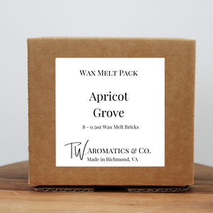Apricot Grove Soy Wax Melt Pack | 8 Count Pack - T. W. Aromatics & Co.