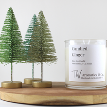 Load image into Gallery viewer, Candied Ginger - 8.5oz Hand Poured Soy Candle - T. W. Aromatics &amp; Co.