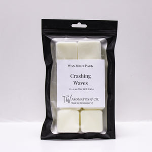 Crashing Waves Soy Wax Melt Pack | 8 Count Pack - T. W. Aromatics & Co.