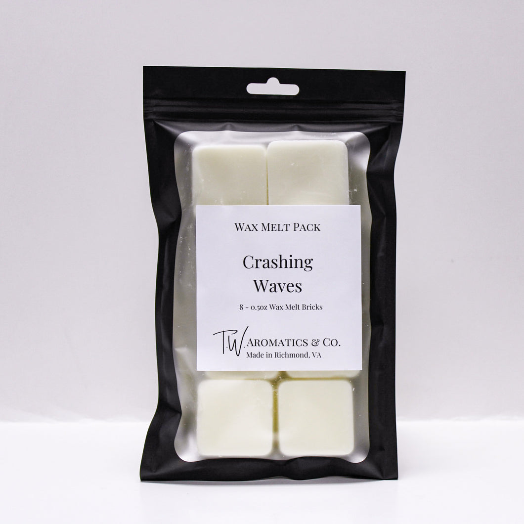 Crashing Waves Soy Wax Melt Pack | 8 Count Pack - T. W. Aromatics & Co.