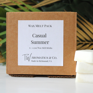 Casual Summer - 6 Count Wax Melt Pack - T. W. Aromatics & Co.