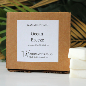 Ocean Breeze - 6 Count Wax Melt Package - T. W. Aromatics & Co.