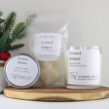 Load image into Gallery viewer, Frosted Juniper - 6 Count Wax Melt Pack - T. W. Aromatics &amp; Co.