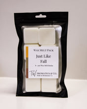 Load image into Gallery viewer, Just Like Fall, 8 Count Wax Melt Package - T. W. Aromatics &amp; Co.