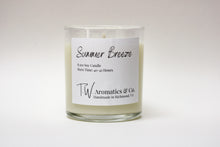 Load image into Gallery viewer, Summer Breeze | Clear Jar Soy Candle - T. W. Aromatics &amp; Co.